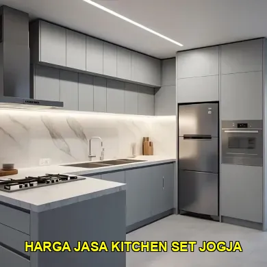 Mengetahui Harga Jasa Kitchen Set Jogja yang Kompetitif
